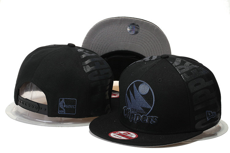 Los Angeles Clippers Snapback Black Hat GS 0620